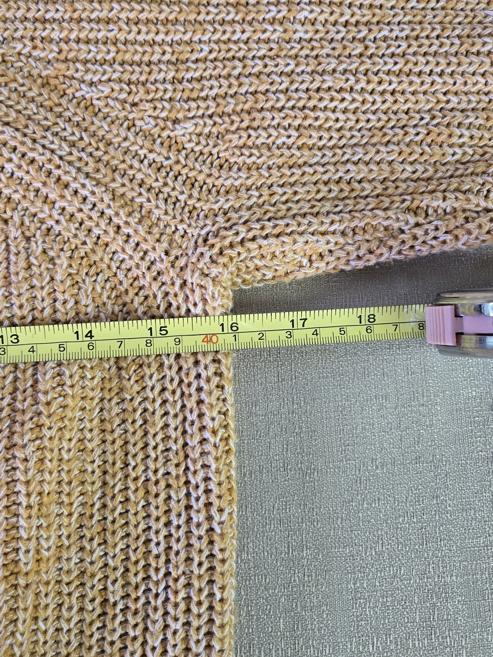 UNIVERSAL THREAD | Shaker Stitch Cropped Sweater in Marigold sz XS - Picture 7 of 9